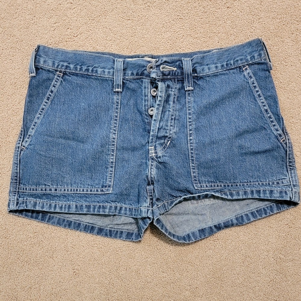 Vintage Y2K Abercrombie & Fitch WomwDenim Blue Women's Shorts